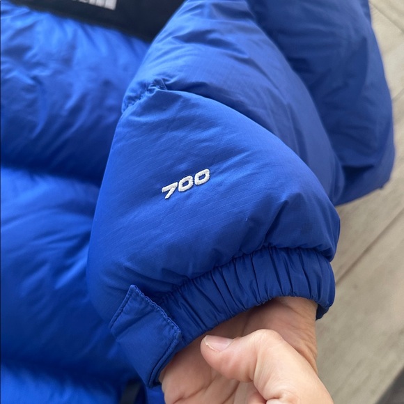 Men’s 1996 Retro Nuptse Jacket 700 Down Black Blue XL Winter Warm - Picture 3 of 15